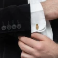 41130 Spinki mankietowe z żółtego złota