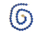 Naszyjnik z lapis lazuli
