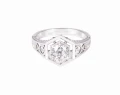 Pierścionek z diamentem ok. 0,50 ct