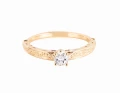 Pierścionek z diamentami ok. 0,25 ct