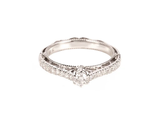 Pierścionek z diamentami ok. 0,48 ct