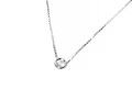 Naszyjnik z diamentem ok. 0,40 ct, magic diamond
