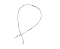 Naszyjnik wysadzany 50 diamentami, łączna masa ok. 4,50 ct
