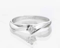 Pierścionek z diamentem 35975
